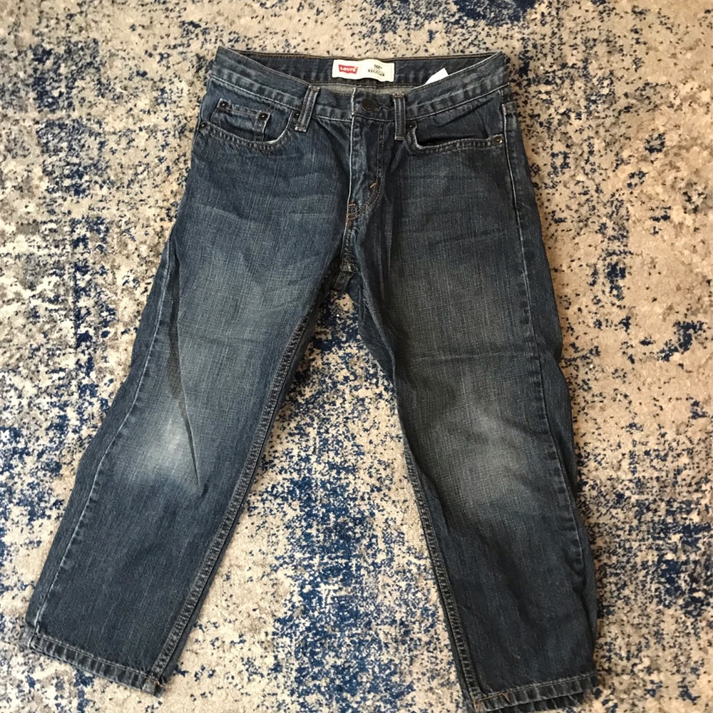 Boys Levi 505 regular jeans